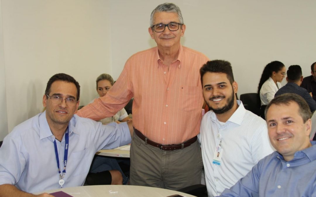 Consultor Flávio Mesquita, Diretor Técnico Sérgio Vêncio e o Diretor Adminsitrativo David Christopher