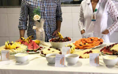 HMAP promove café da manhã para incentivar alimentação saudável no ambiente de trabalho
